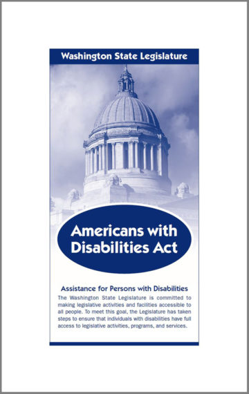 American Disabilities Act Pamphlet