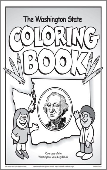 Washington State Coloring Book