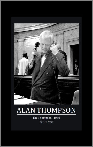 Oral History, Alan Thompson (available only at the Leg. Gift Center)