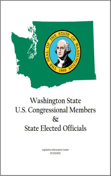 Washington State U.S. Congressional Members & Selected Officials 2021