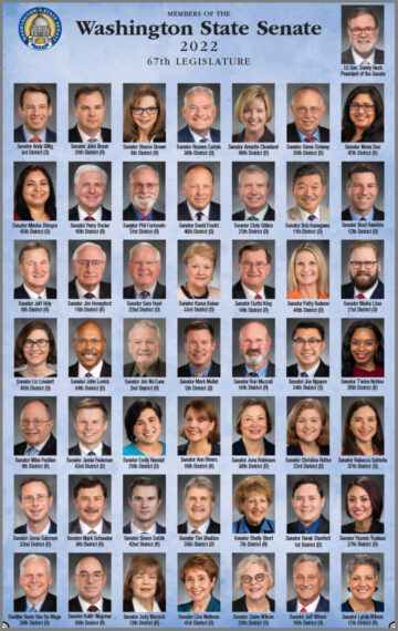 Members Poster, Senate 2022