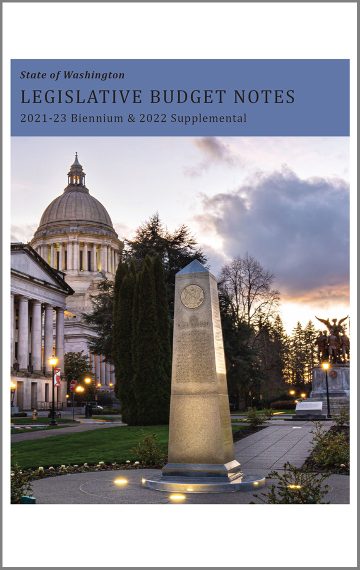 Legislative Budget Notes-2021-23 Biennium-2022 Supplemental