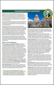 Washington State Legislature, The