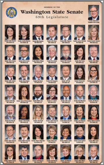 Members Poster, Senate 2025