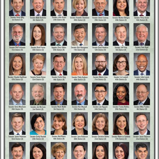 Members Poster, Senate 2023