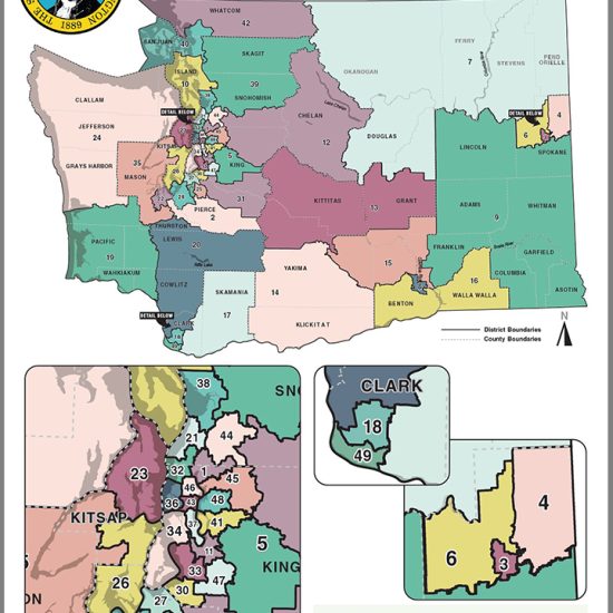 Statewide District Maps with Members 2023