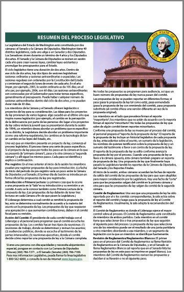 Overview of the Legislative Process-(Espanol)