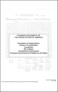 Founding Documents of the United States (Constitution, Bill of Rights, etc.)