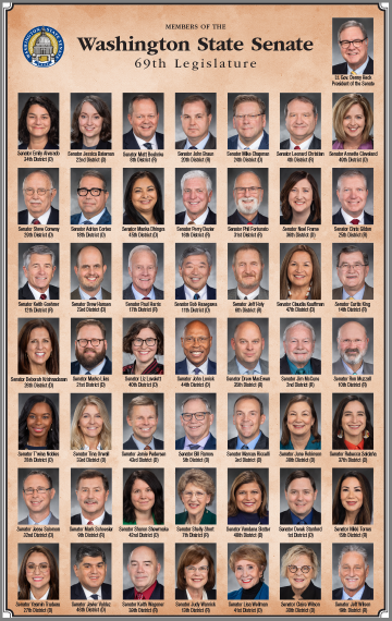 Members Poster, Senate 2025